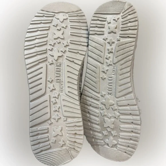 HEY DUDE Men’s WALLY Stretch Platinum Grey Casual Slip On Shoes 🌺 men 7 women 9 - Picture 6 of 6